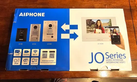Aiphone JO-1MDW JO Series 7in LCD Video Intercom, Wi-Fi, Video Recording, Manual