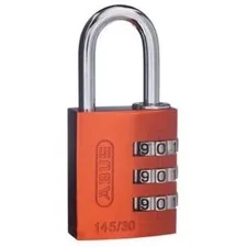 ABUS 30mm -Combination Padlocks-School Locker Padlock-ORANGE-14530ORG