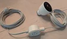 Google Nest Cam Outdoor Wired Security Camera – Complete Power Cable & Magnetic 