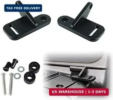 JL A-Pillar Windshield Hinge Mount Brackets Compatible with Jeep Wrangler JL JLU