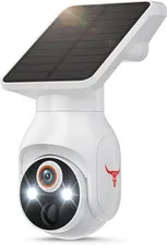 1080P Security Camera Wireless with Solar Panel, AI Human Detection, 2-Way Audio