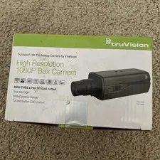 True vision, high resolution, 1080 P box camera, industrial security camera