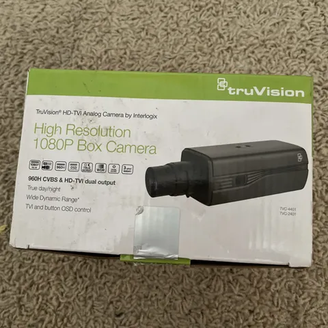 True vision, high resolution, 1080 P box camera, industrial security camera