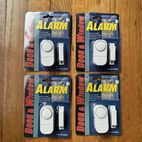 4pk Window Alarms Door Wireless Home Alarm Devices Sensors Sensor Anti-Theft