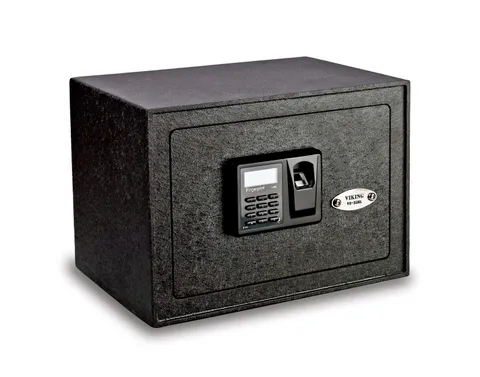 Viking Security Safe VS-25BL Fingerprint Home Safe with 32-Print Biometric Ac...