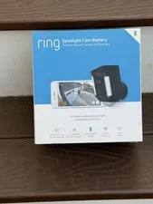 NEW Ring Spotlight Cam Battery Black