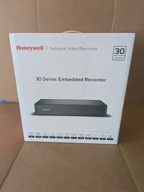 Honeywell 4K 4-Channel H.265/H.264 PoE NVR, 1TB HDD Include