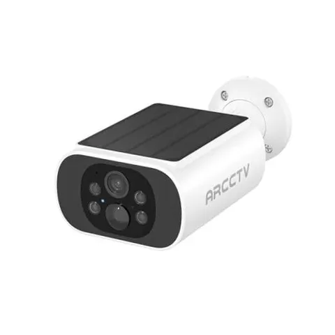 Solar Security Camera Outdoor Wireless, 4MP Battery Powered Home 1 Pack