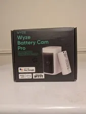Wyze WYZECOP Battery Cam Pro Security Camera - White