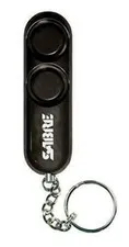 SABRE PA-01 Personal Self-Defense Safety Alarm on Key Ring with LOUD Dual Alarm