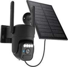 Solar Camera Outdoor Wireless, 360° Wi-Fi Home Security Cameras | 5200Mah Batter