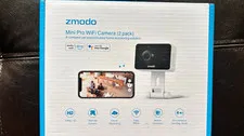 Zmodo Mini Pro 1080p Indoor Wi-Fi Cameras 2-Pack Night Vision Motion Alexa