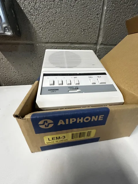 Aiphone LEM-3 Open Voice Selective Call Master Intercom