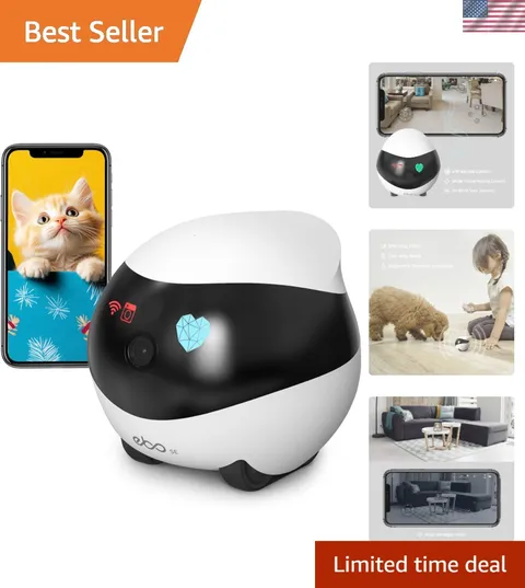SE Home Robot Camera: 1080P Mobile FamilyBot Pet Companion
