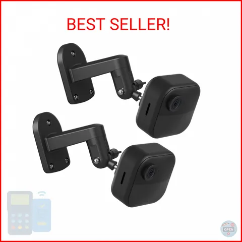 2 Pack 360 Degree Adjustable Adhesive Mount for All-New Blink Outdoor (4th Gen,3