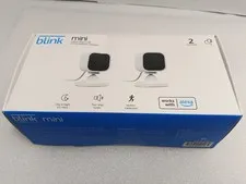 NEW! Blink Mini Indoor 1080p Smart WiFi Security Camera 2-Pack Wired B07X27VK3D