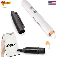 Fake Decoy Marker Pen Diversion Safe - Pen for Valuables to Hide Money - Blac...
