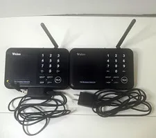 Wuloo FM Wireless Audio Intercom Set VOX, 2 Intercom Units w/ AC Adapter