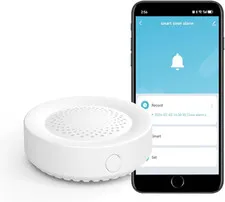 Wifi Smart Siren Alarm: 100Db Sounder, App Control, Wireless Burglar Alarm, Comp