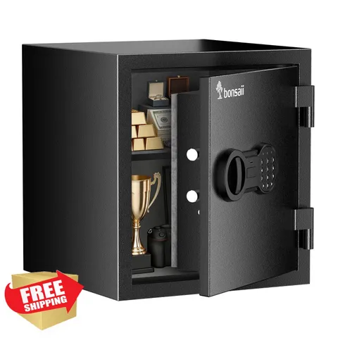 Bonsaii safe 0.84 cu.ft digital keypad emergency key