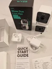 Wyze Duo Cam Pan Tilt Color Night Vision Camera