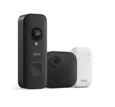 Blink Outdoor 4 & 2K Battery Doorbell Bundle w/ Sync Module Core (New)