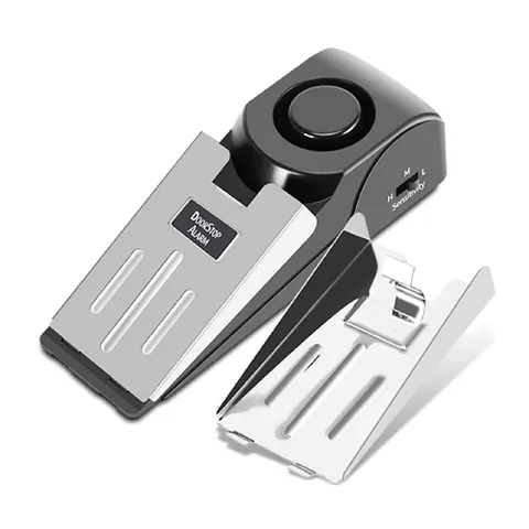 120DB Door Stop Alarm Home Travel Security System  Door Stopper Wedge Alert A