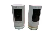 Lot of 2 Ring Stick Up Cam 5UM7E5 3rd Gen In/Outdoor Battery Security Camera