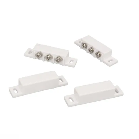 2 Sets Magnetic Door Switch Ultra-Secure Home Alarm Contact Sensor Premium