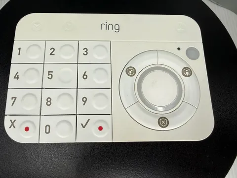 Ring Alarm Keypad 2nd Gen Wireless Home Security Keypad Z-Wave Plus White
