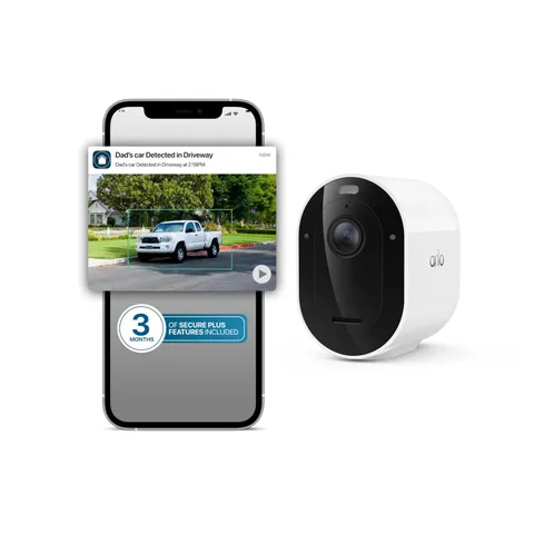 Arlo Pro Security Camera 2K HDR (6th Gen, 2025 Release) 1 Camera, White