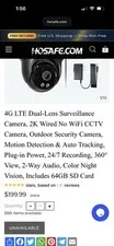 New 4G LTE Wired Security Camera