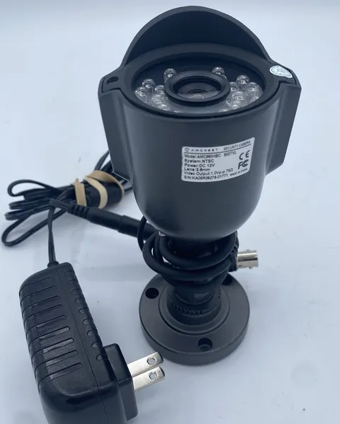 Amcrest AMC960HBC 800TVL Wired 3.6mm Lens Black Bullet Security Camera