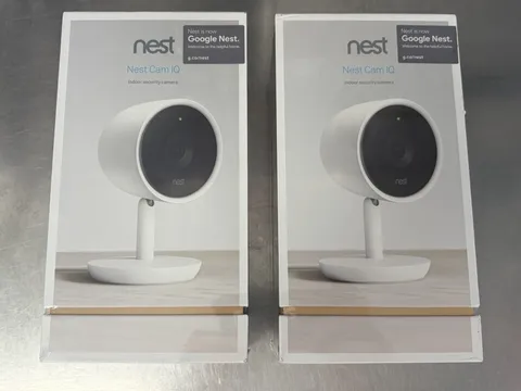 2-pack SEALED Nest Cam IQ Indoor Security Camera 1080p HDR Wi‑Fi White NC3100US