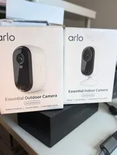 arlo camera Indoor And Outdoor Camera 1 Of Each. 2nd Generation.