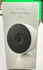 Google Nest Cam Indoor 2K Wired/Wi‑Fi Security Camera Motion Detection