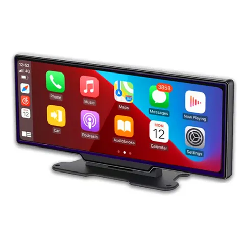 10.26in Dash Cam Car DVR Bluetooth Video Recorder Dashboard Carplay Android Auto