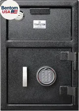 T862D Standard Depository Safe with Electronic Keypad Combination & Key Backup, 