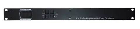 Video Distribution Programmable CD816P 8 Input 16 Output 1U Rack Mounting Panel