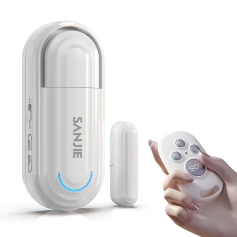 Sanjie Door Alarms for Kids Safety/Home Security/Dementia,Pool Door Alarm Wir...