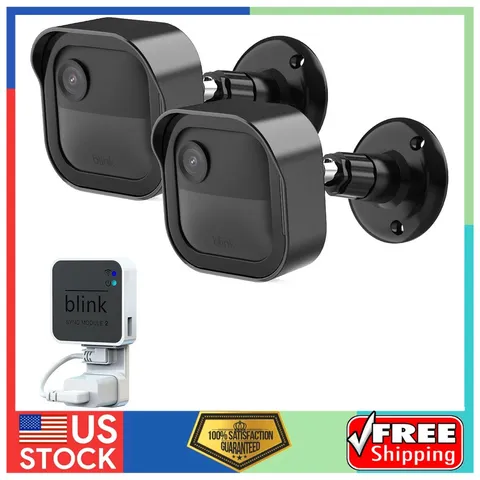 2 Pack 360 Swivel Wall Mount for Blink Outdoor 4 Camera Weatherproof Housing...