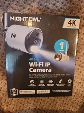 Night Owl Wi-Fi IP 4K HD Indoor/Outdoor Dual Spotlight Camera with 2-Way Audio