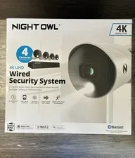 Brand New Night Owl UHD 1TB HDD 8 Channel Bluetooth Camera System - White