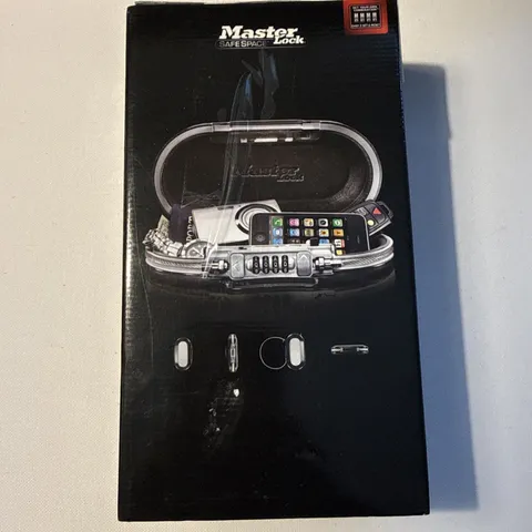 Master Lock Safe Space 5900D Portable Personal Small Safe with Combination & Box