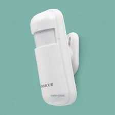 Homsecur Pir Motion Sensor Wireless Passive Motion Detector Alarm 433MHz White