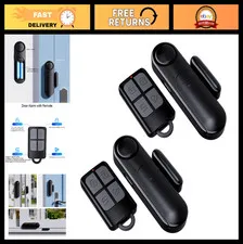 2 Pack Wireless Window Door Alarm Sensors for Kids Safety & Home Security | 120d