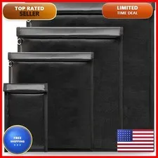 OFASIZEN Faraday Bags, Waterproof Fireproof Money Bag Cash (black) Faraday