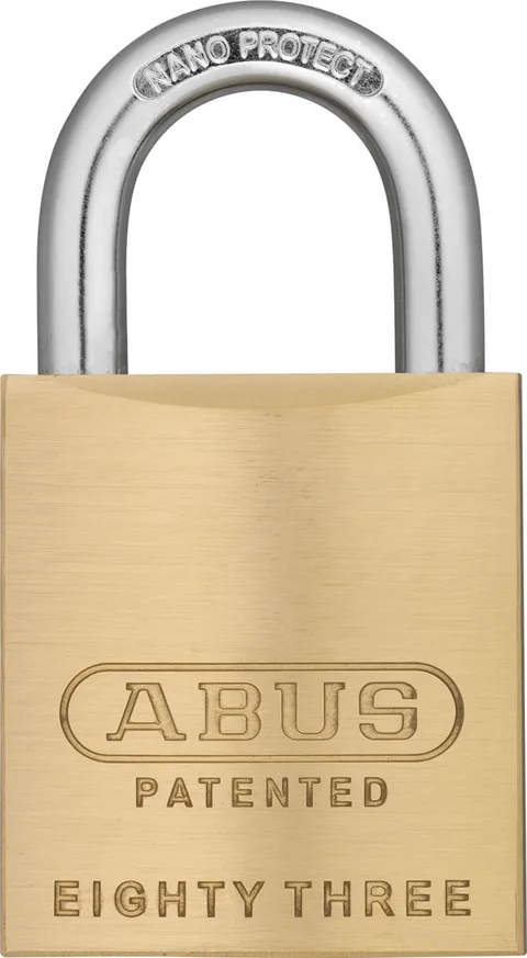 ABUS 83/45-200 S2 1-7/8 In. Rekeyable Brass Padlock, Kwikset Keyway