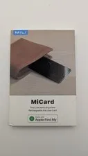 MiLi MiCard - Wireless Rechargeable Bluetooth Tracker Card Apple Find