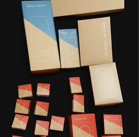 New-SimpliSafe Stonefort Security System Starter19pc+ Outdoor Kit+ Sign/Decals